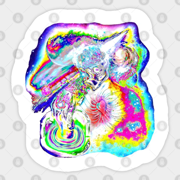 Official :2nd End; Psychedelic Enlightenment Sticker by 2ndEnd